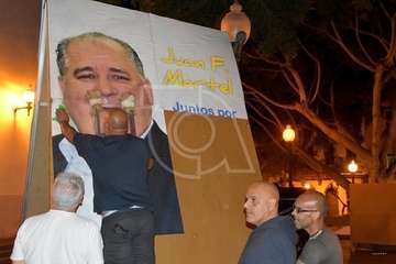 Arranque de la campaña electoral en Telde (Foto TA y Antonio Alí)